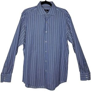 Hugo Boss Gerald Regular Fit Two Ply Dress Shirt Men's Size 42/16.5 100% Cotton.